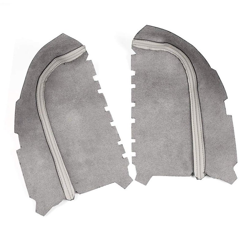 DSkoiph غطاء مسند الذراع من الجلد الصناعي مناسب لهوندا بايلوت 09-13 (غطاء مسند الذراع للوحة باب أمامي، رمادي) - Image 5